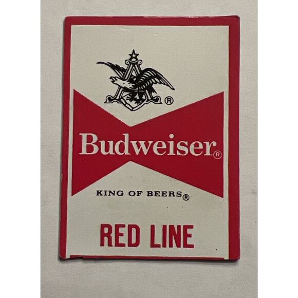 Vintage Lot Of Budweiser Anheuser Busch Magnets And Pin Bud Man Bud Bowl - Picture 5 of 7